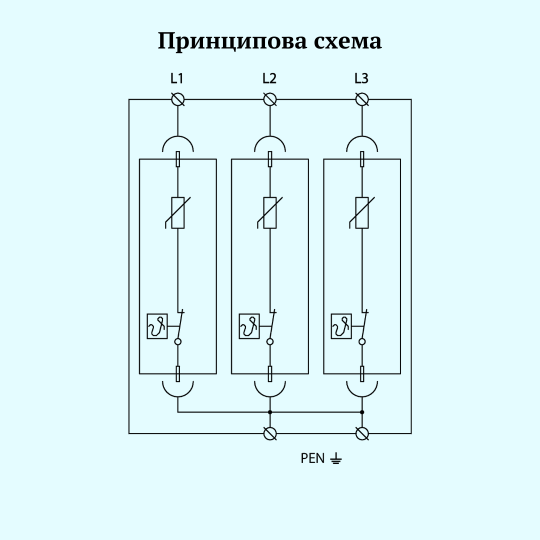 ПЗІП SALTEK FLP-12,5 V/3