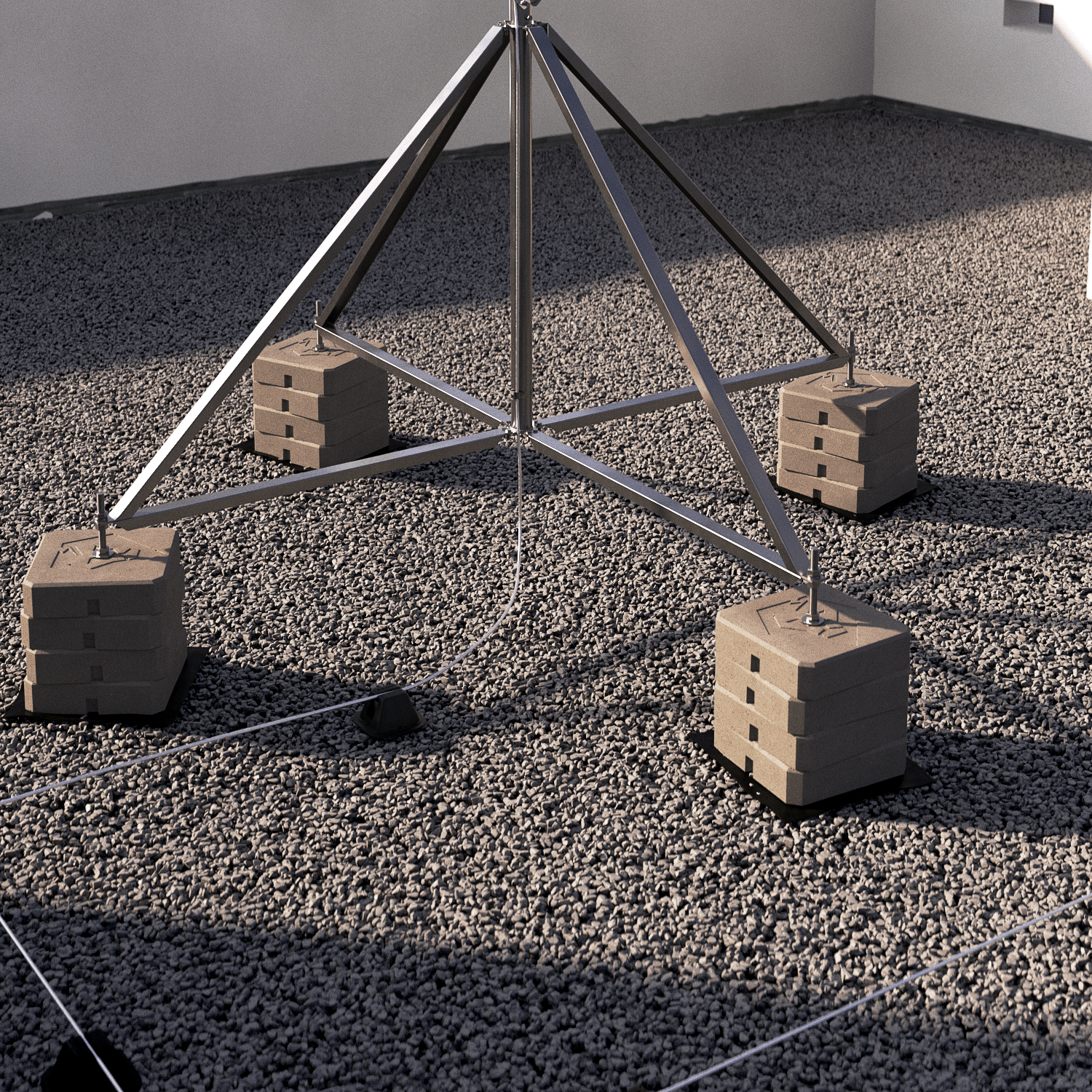 407343 Шпилька М16 з комплектом метизів L500 мм (Ni)