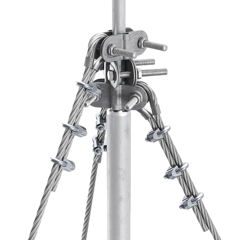 408126 Блискавкоприймач з шестиногою 12 м (Al/Ni)