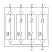 Розрядник класу 3 та 4 Saltek ПЗІП FLP-12,5 V/4