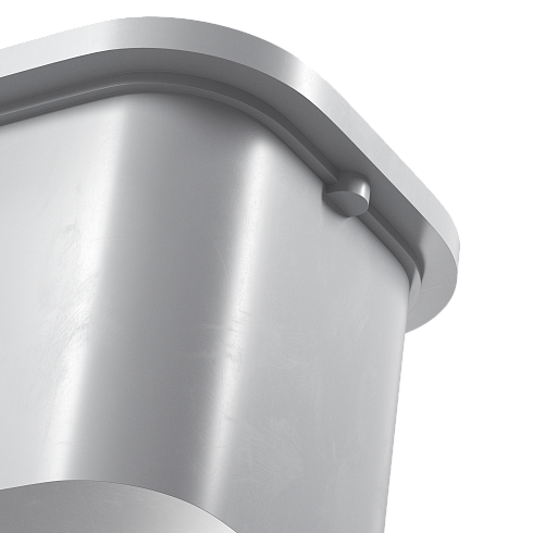 905029 Колодязь уземлення ревізійний 200х200х165 мм (Pl)