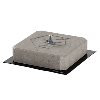 332019 Тримач ізоляційної штанги з бетонною основою (Gfk/Al)