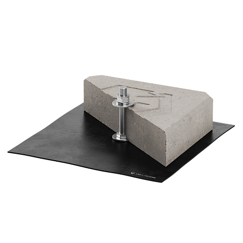 407313 Шпилька М16 з комплектом метизів L120 мм (Ni)