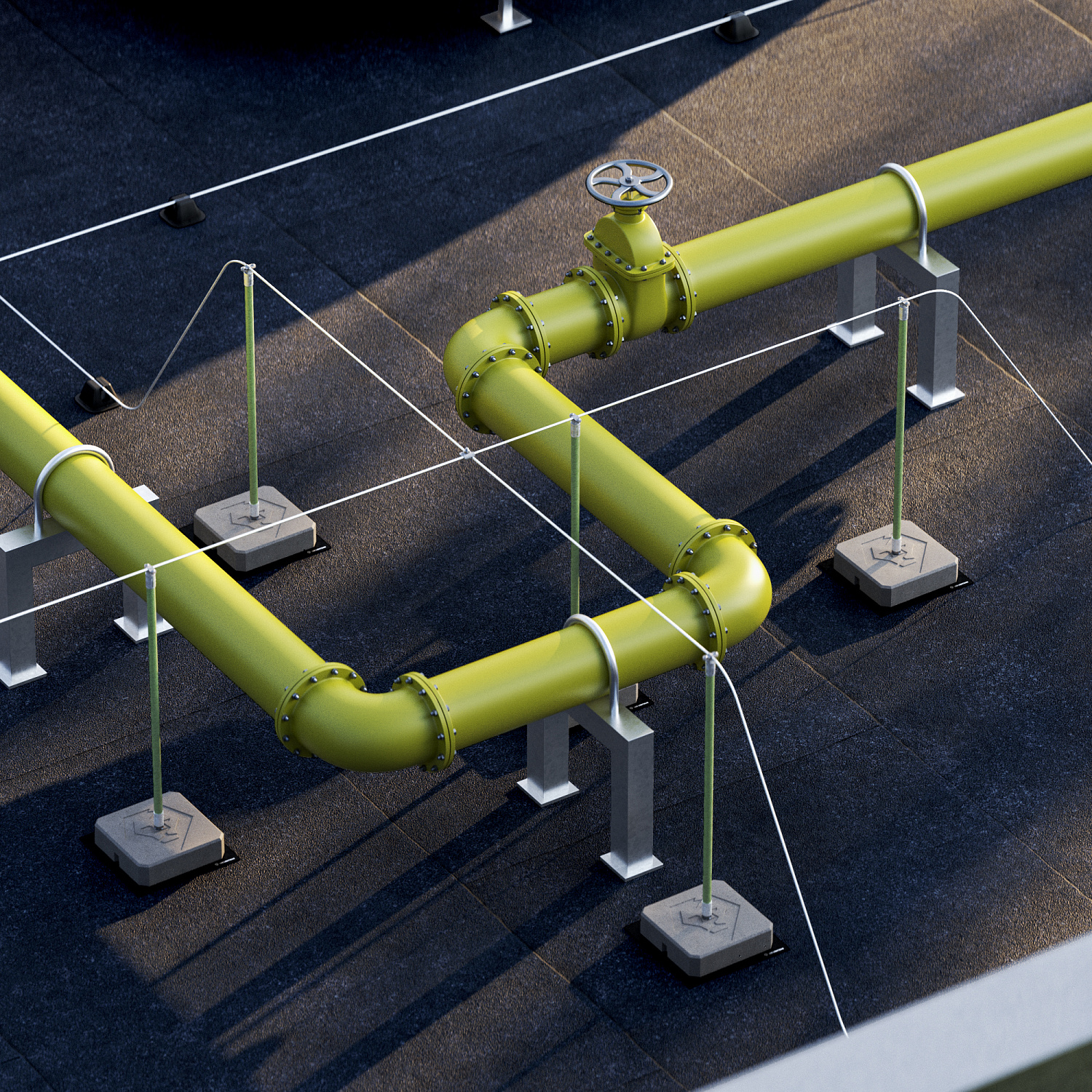 332019 Тримач ізоляційної штанги з бетонною основою (Gfk/Al)