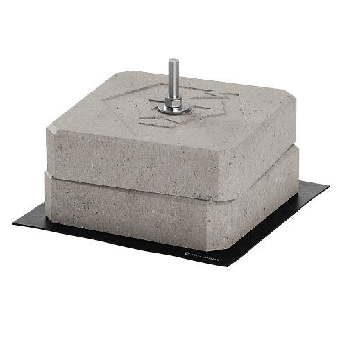 407323 Шпилька М16 з комплектом метизів L220 мм (Ni)