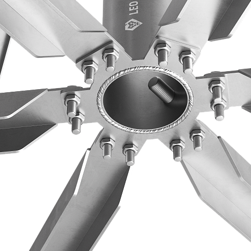 407443 Шестиножний штатив B2400 L1450 (Ni)