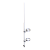 409206 Блискавкоприймач з кріпленням до труби 2 м (Al/Ni)