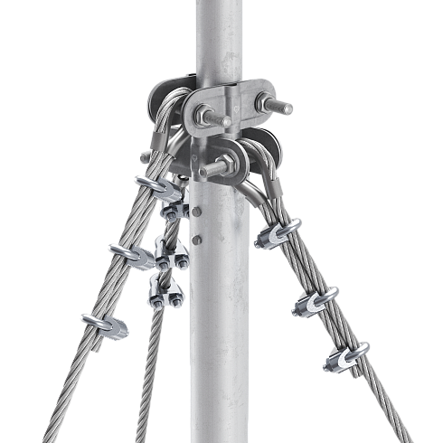 408126 Блискавкоприймач з шестиногою 12 м (Al/Ni)